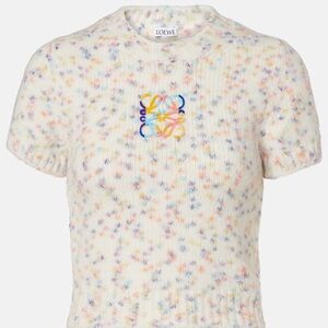 Loewe Kids Colorful Speckled Knit Sweater